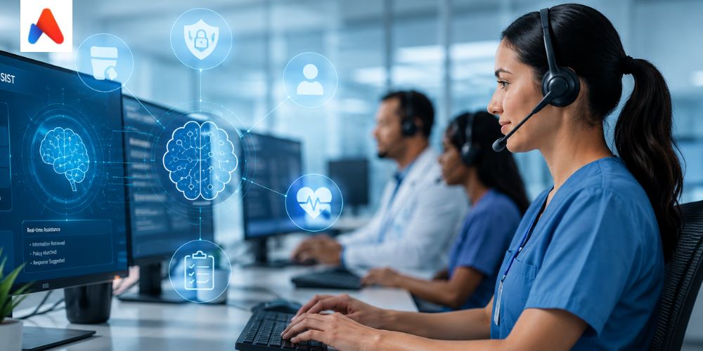 AI Agent-Assist in Healthcare Contact Centers