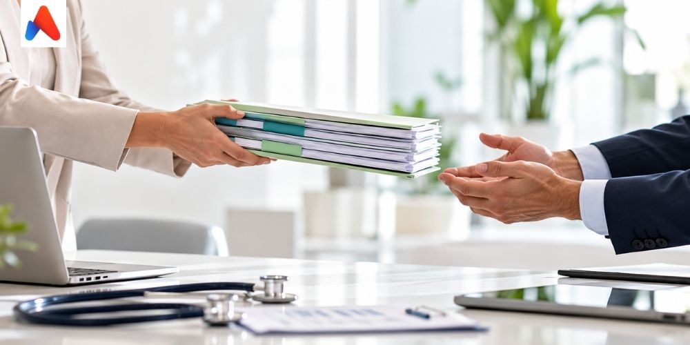 Healthcare BPO vendor transition and operational handoff between healthcare teams